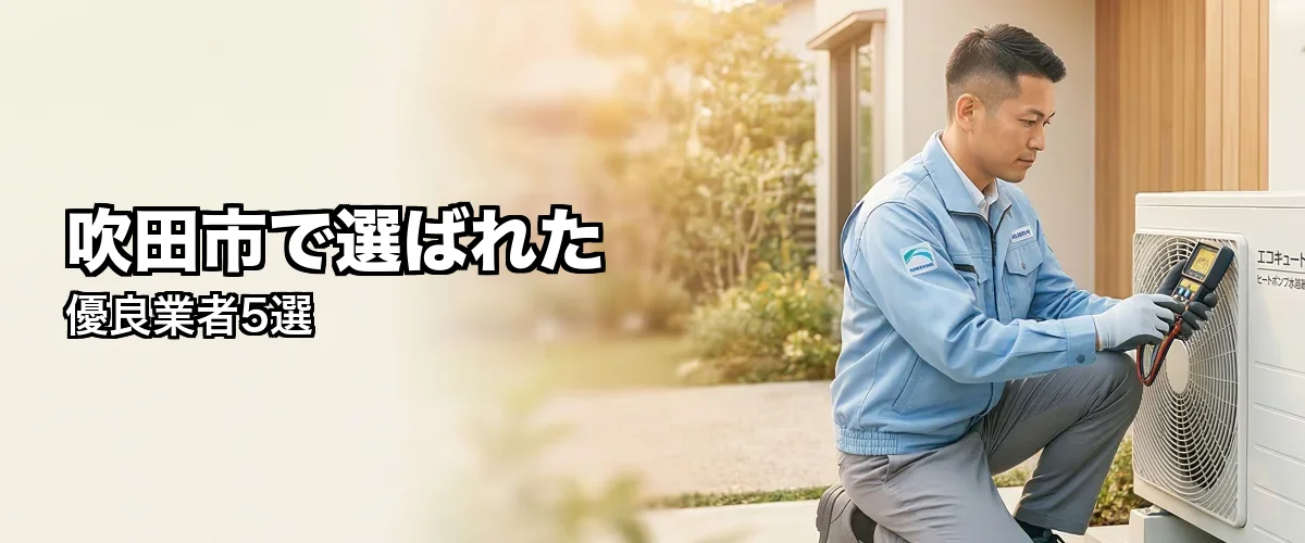 吹田市で選ばれた優良業者5選